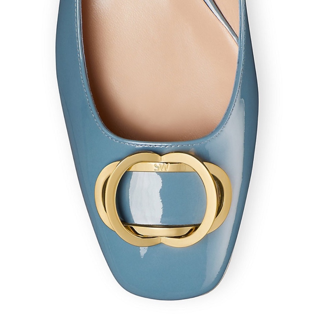 Stuart Weitzman Anicia 25 - Cerulean Patent US 7.5